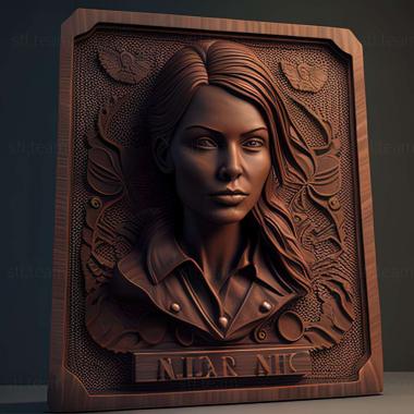 3D model Nina Agent Chronicles game (STL)